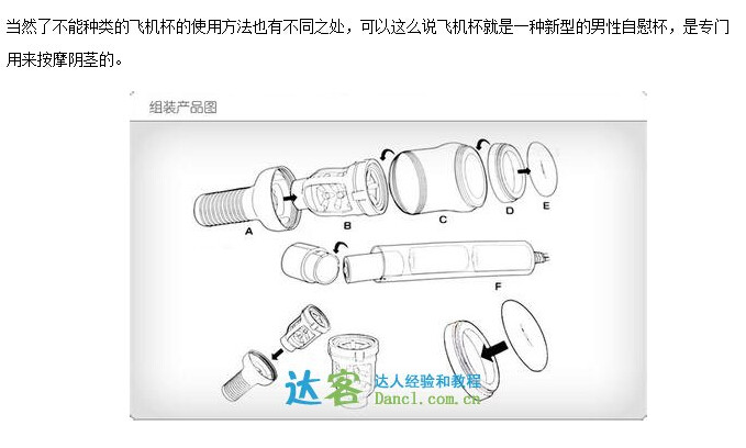 飞机杯使用方法图解：飞机杯使用方法图(3)(点击浏览下一张趣图)