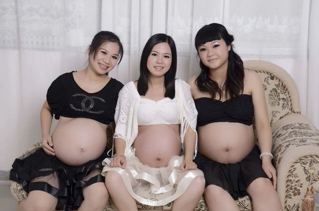 怀女孩孕妇肚子图片(点击浏览下一张趣图)