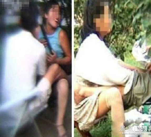 美女戏水后的尴尬一幕 街边擦鞋女的惊人一幕(3)(点击浏览下一张趣图)