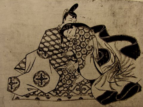 夸张的日本浮世绘春画 阿拉伯人肉笔春画(点击浏览下一张趣图)