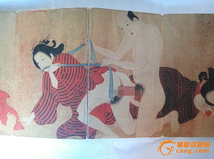 古代春官图片七十二式：古代日本春画图全图(5)(点击浏览下一张趣图)