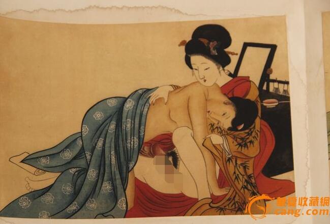 古代春官图片七十二式：古代日本春画图全图(6)(点击浏览下一张趣图)