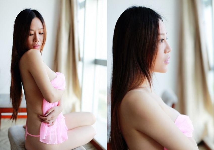 一字领吊带睡裙图片：少妇王洁妮(3)(点击浏览下一张趣图)