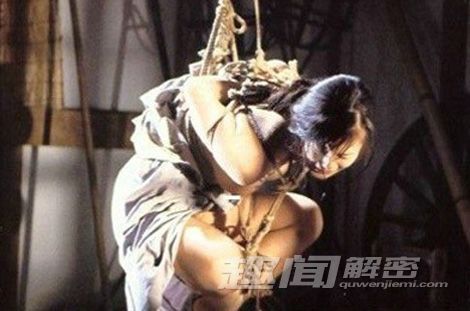 日本酷刑女性过程图片：15个可怕女性刑具图片(3)(点击浏览下一张趣图)