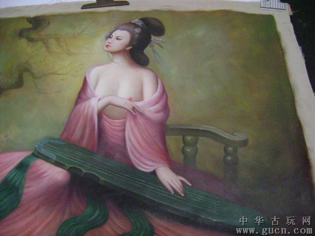 杨红太油画作品图片：人与自然·老房子篇(4)(点击浏览下一张趣图)