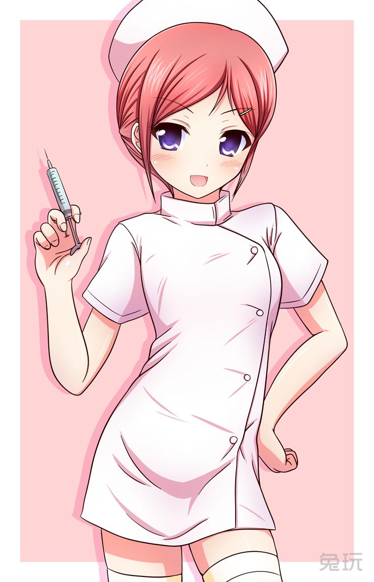 护士美女邪恶漫画图片：二次元护士美女图片(5)(点击浏览下一张趣图)