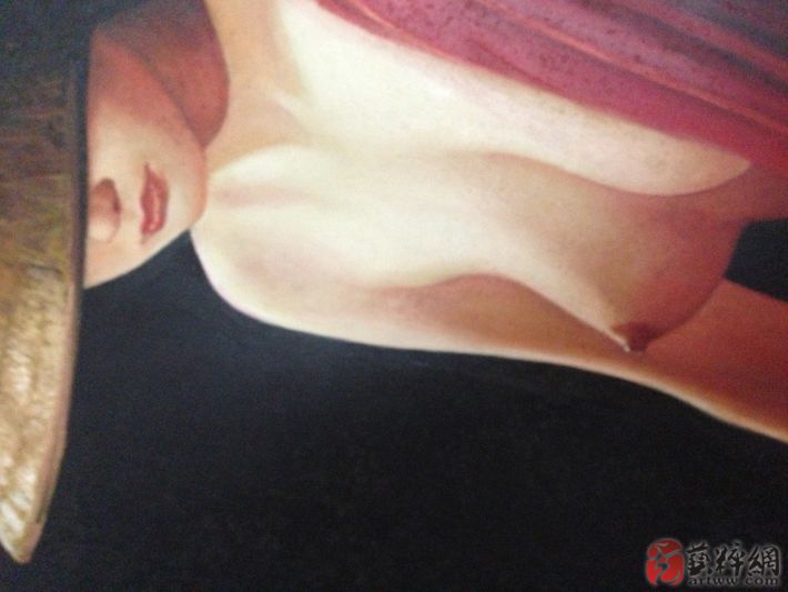 陈丹青女人体油画欣赏：翁伟油画人体作品欣赏(5)(点击浏览下一张趣图)