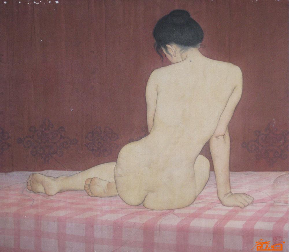 油画最有名的画美女的图：妻子人体油画作品(2)(点击浏览下一张趣图)