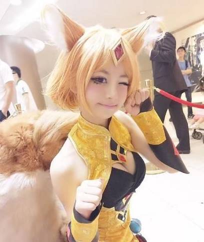 王者荣耀大乔太变态了：王者荣耀cosplay大乔(3)(点击浏览下一张趣图)