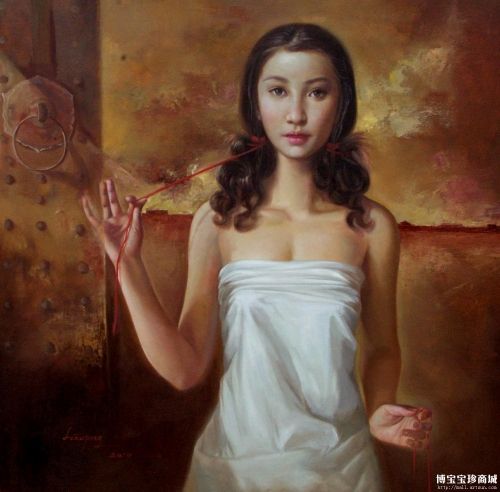 当代人体油画作品图片：徐彦洲人体油画(点击浏览下一张趣图)