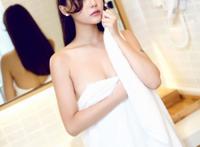 爱蜜社乐乐Mango裹胸浴巾私房大胸美女写真