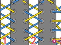 运动鞋带的24种系法图解