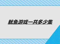 鱿鱼游戏一共多少集