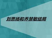 刘思扬和乔慧敏结局