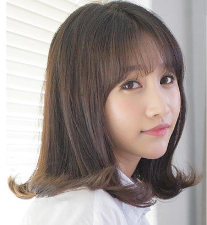 2022韩式齐肩发型图片 显脸小的女生发型