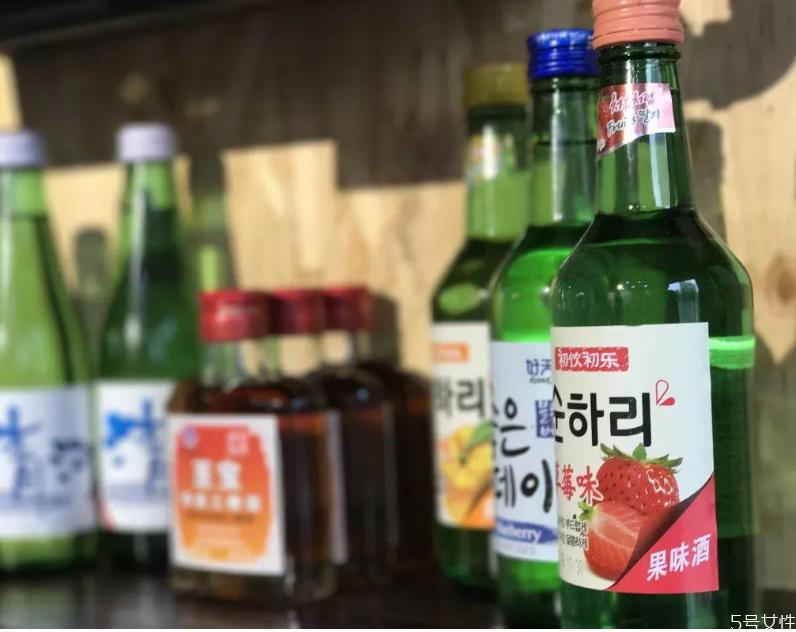 韩国烧酒容易醉吗 不同品牌的韩国烧酒