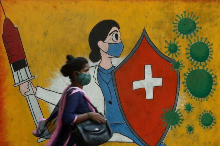 “毛霉菌病”并发症加剧了印度的新冠困境