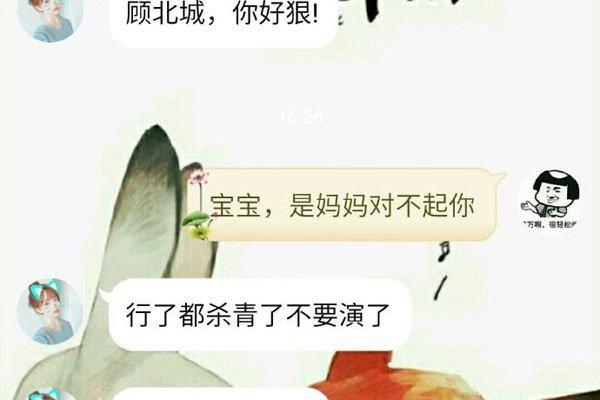 顾北城你好狠什么梗 让自己的女友去打胎