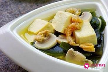 海带豆腐汤的功效与作用及做法