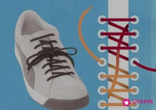 鞋带的15种系法图解