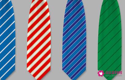 各种颜色领带所代表的意义