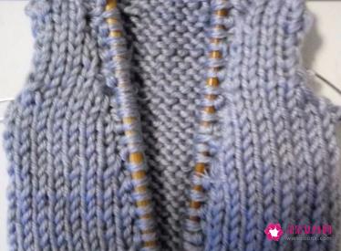 女式休闲毛衣的织法