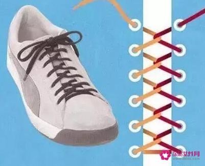 运动鞋带的24种系法图解