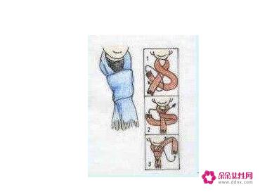 围巾的各种围法图片教程