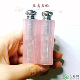 Dior迪奥唇膏真假辨别_迪奥唇膏真假对比