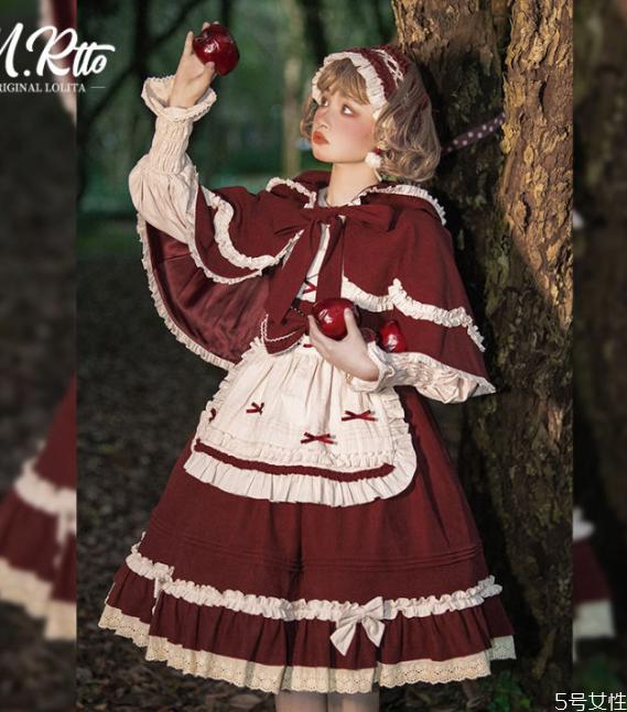 圣诞节的lolita裙 圣诞风lo裙