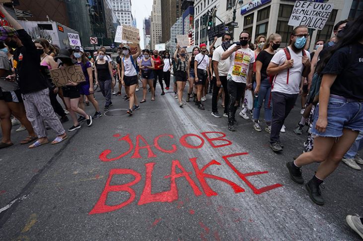 美国爆发大规模示威 黑人雅各布·布莱克（Jacob Blake）事件