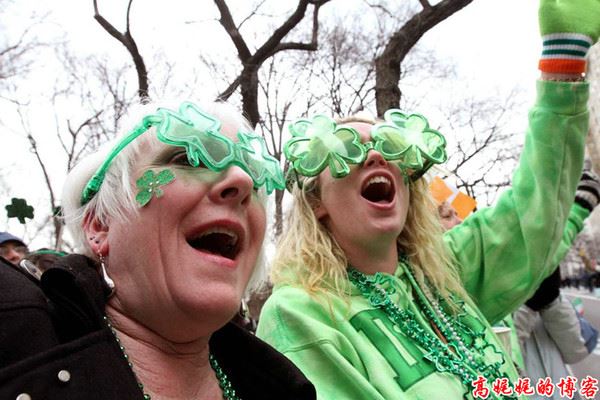 美国的“绿帽节”--圣帕特里克节
