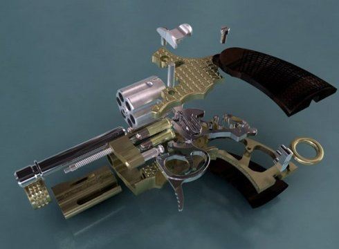 世界上最小的手枪：5.5厘米