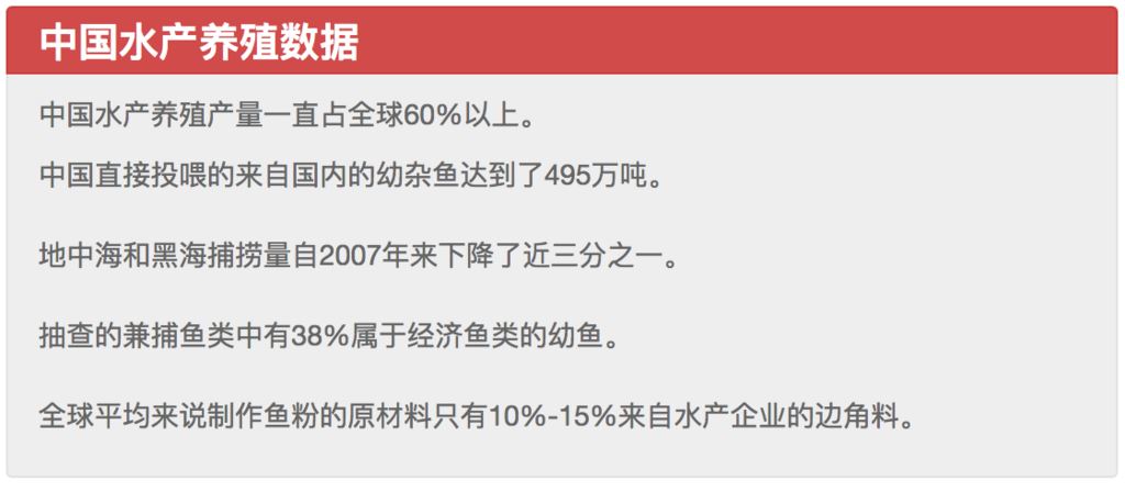 饲料鱼：中国水产养殖业背后的故事