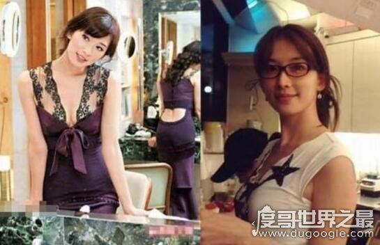 林志玲的裸妆的照片对比，43岁志玲姐姐仍旧少女