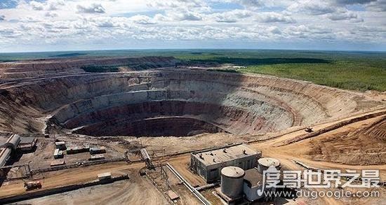 世界上最大的钻石矿，这里的钻石价值高达上千亿！