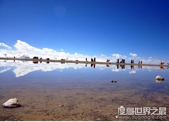世界上海拔最高的湖，纳木错湖(湖面海拔高达4718米)