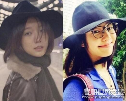 白百合和王珞丹对比图,长得太像了傻傻分不清楚