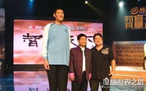 世界上最高的人前十名，身高3.19米（詹世钗）
