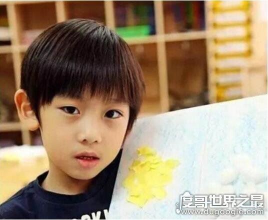 林志颖儿子小小志Kimi近照，9岁的他却被质疑长残了
