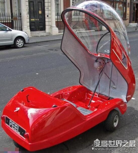 世界上最小的汽车，英国peel P50(只有120斤/售价50万)