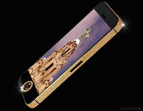 全球最贵的手机排行榜，第一名黄金钻石iPhone5售价3.3亿