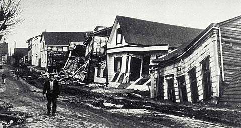 历史上最大的地震，震级远高于汶川和唐山地震（里氏9.5级）