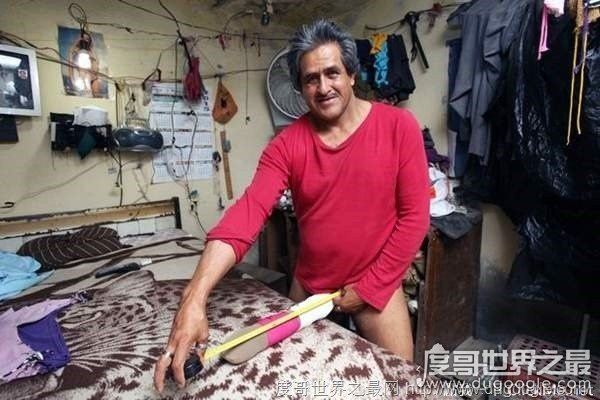 世界最长的阴茎，54岁男子阴茎长48厘米