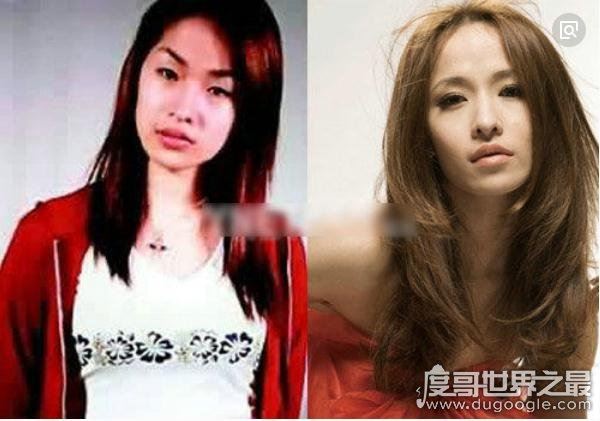 张檬整容前后照片对比,好好的一张美人脸被整残(判若两人)