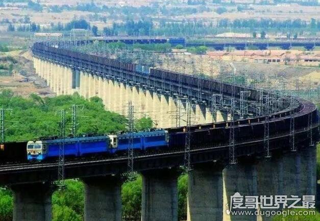 世界上最长的火车，长达7353米(中国最长的火车是3971米)