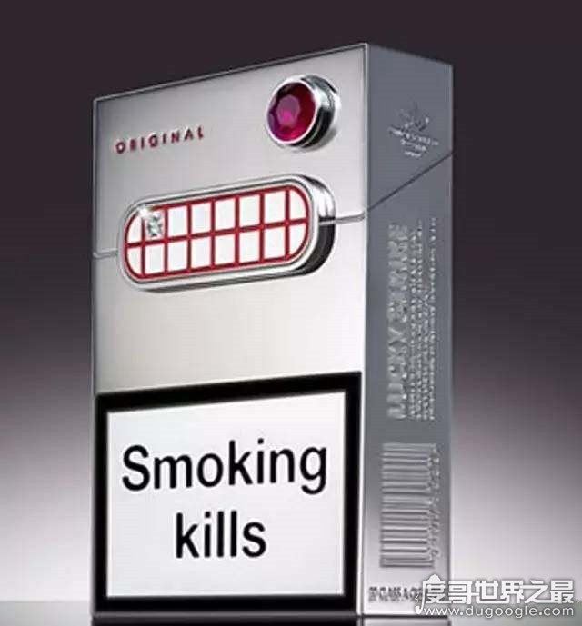世界上最贵的烟，Luckystrike抽一口烟就上万(售价10万美元)