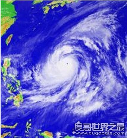 世界上最大的台风排名，台风泰培有史以来最强(造成了110人死亡)