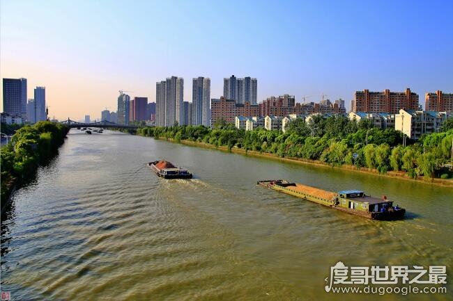 京杭大运河始建于哪个朝代，春秋时期公元前486年(全长1797公里)