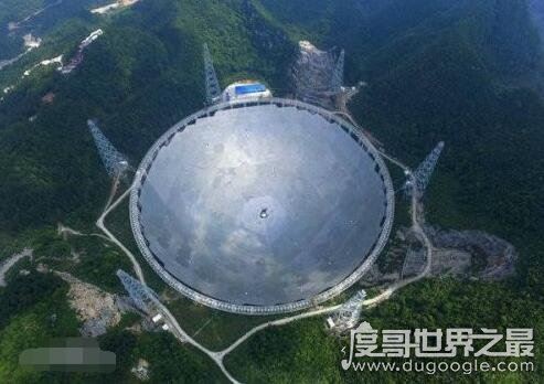 世界上最大的望远镜，500米口径球面射电望远镜(花费了6亿RMB)